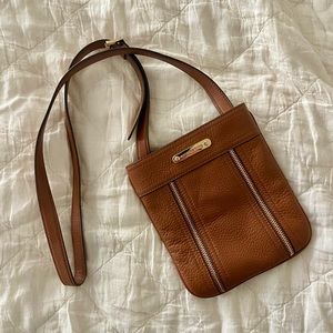 Michael Kors Brown/Gold Crossbody Bag